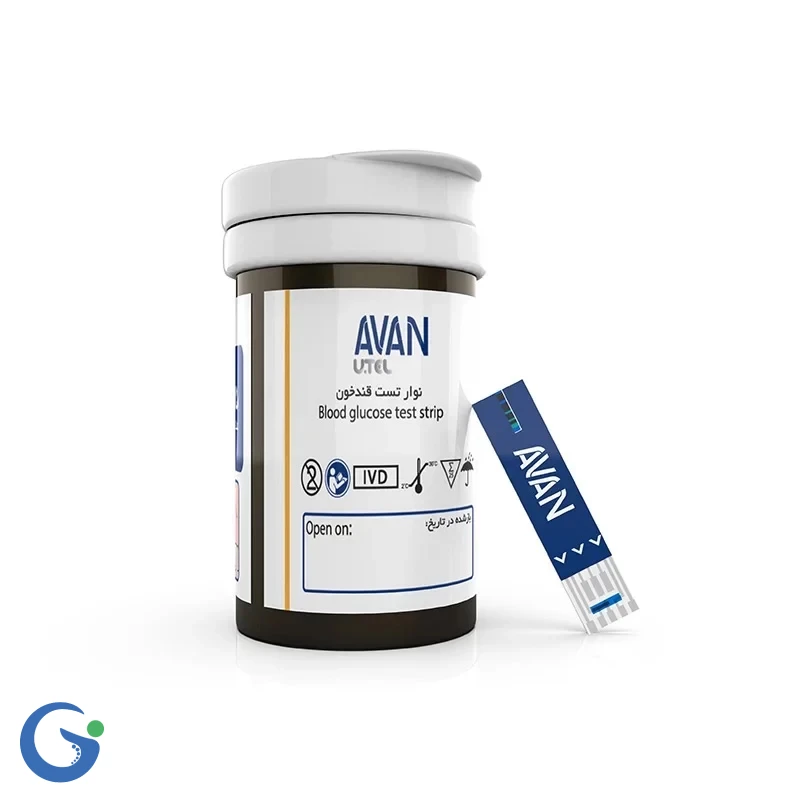 نوار تست قند خون آوان 50عددی