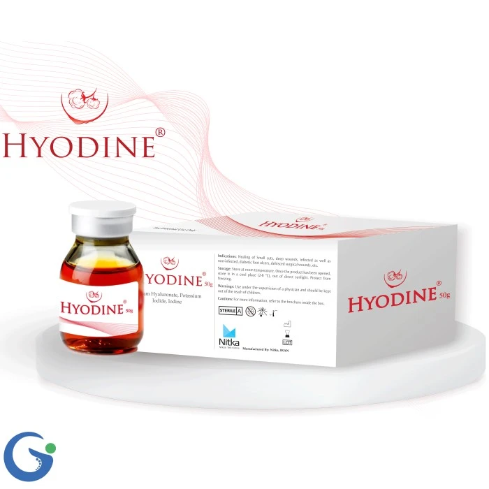 ژل استریل هیالورونیک اسید هایداین 25 گرم – HYODINE