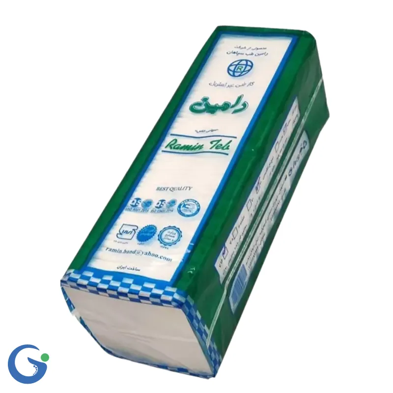 گاز  طبی غیر استریل 8 لایه رامین