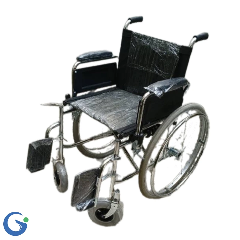 ویلچر ساده تاشو رنگینه