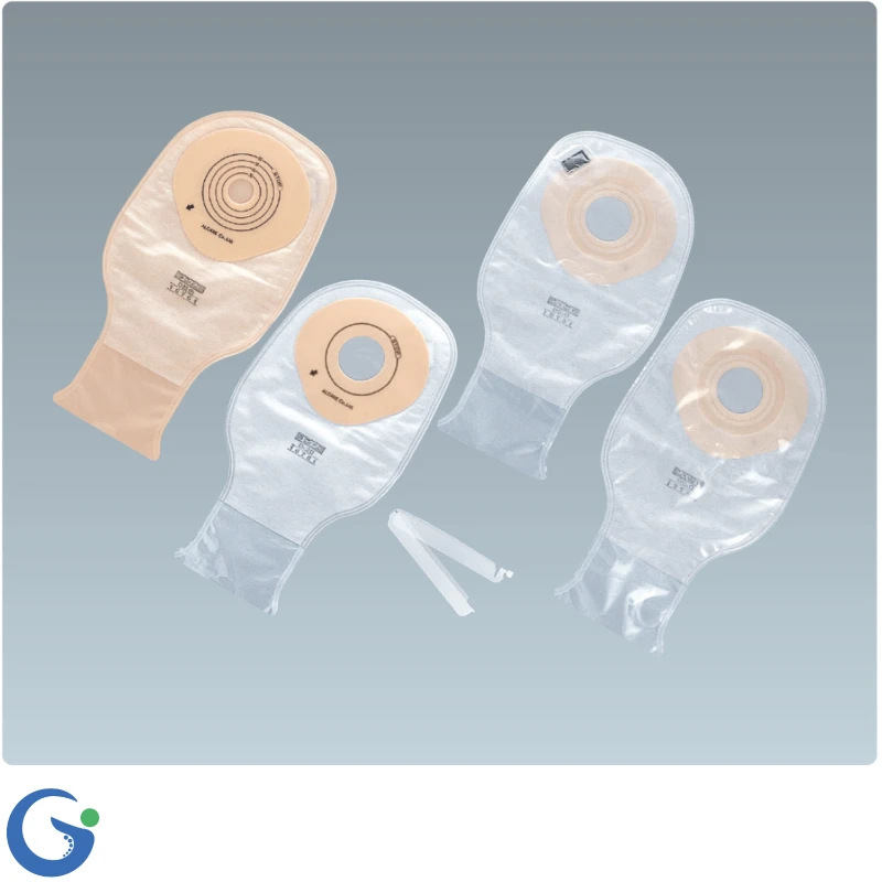 کیسه استومی یک تکه مات فیلتر دار ته باز کد 16761  ALCARE